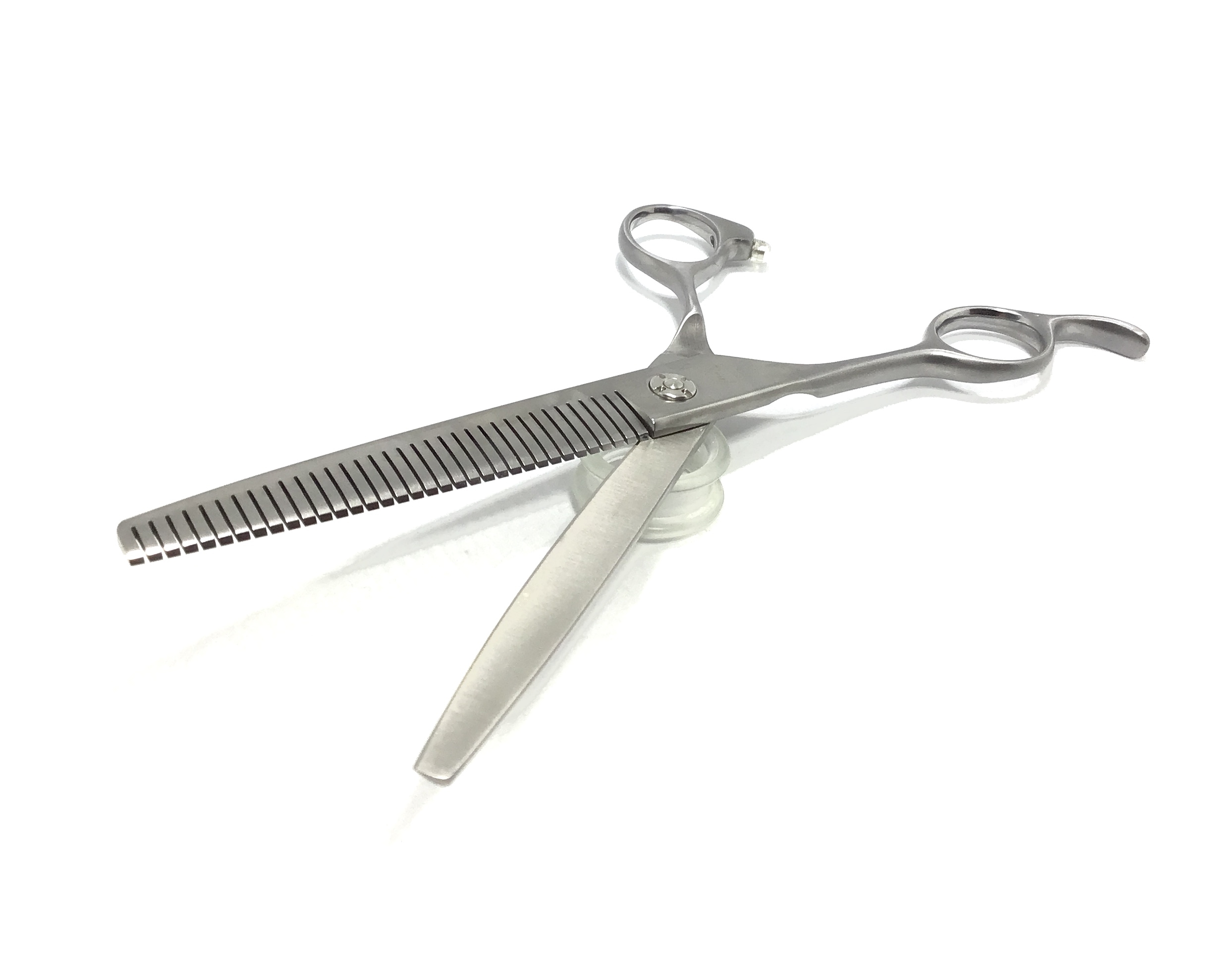 Offset Handle with Detachable Finger Rest Hair Salon Shears, High-quality  pet grooming scissors wholesale
