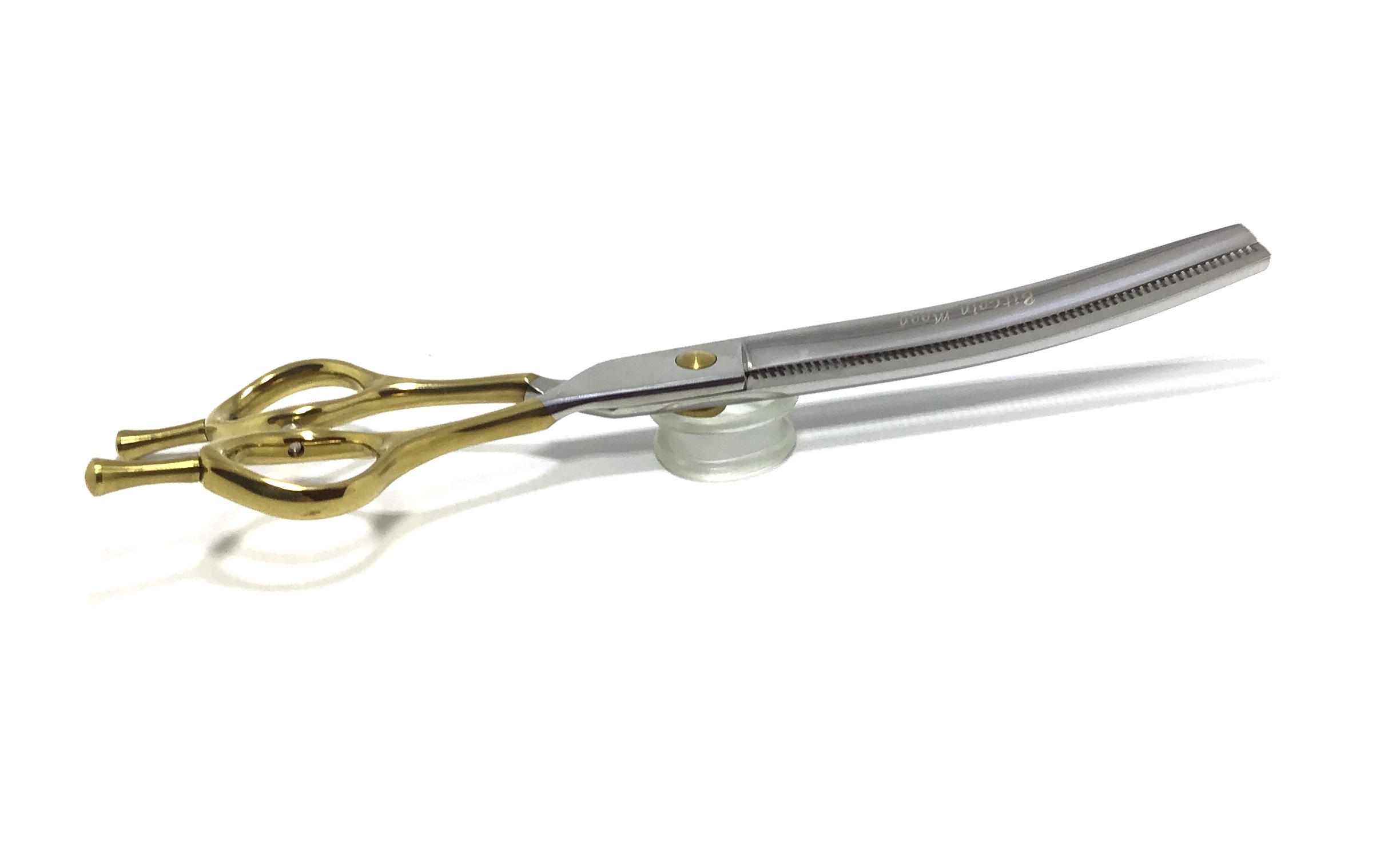 New Moon Scissors- Performance Art Grooming Scissors by Alice Li,  Distributed by Harebone Shears