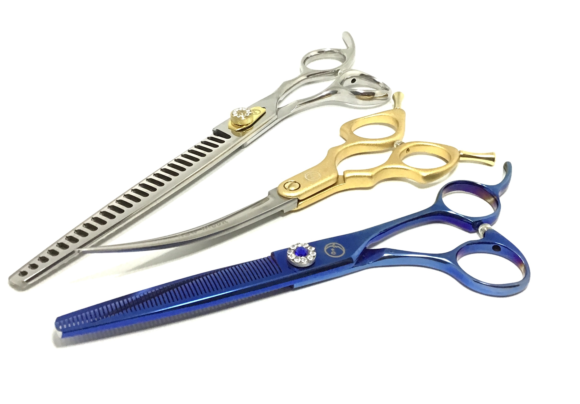 Cutting Claw Green, Sylvie #2509 レア7 New Moon Scissors- Performance Art Grooming Scissors by