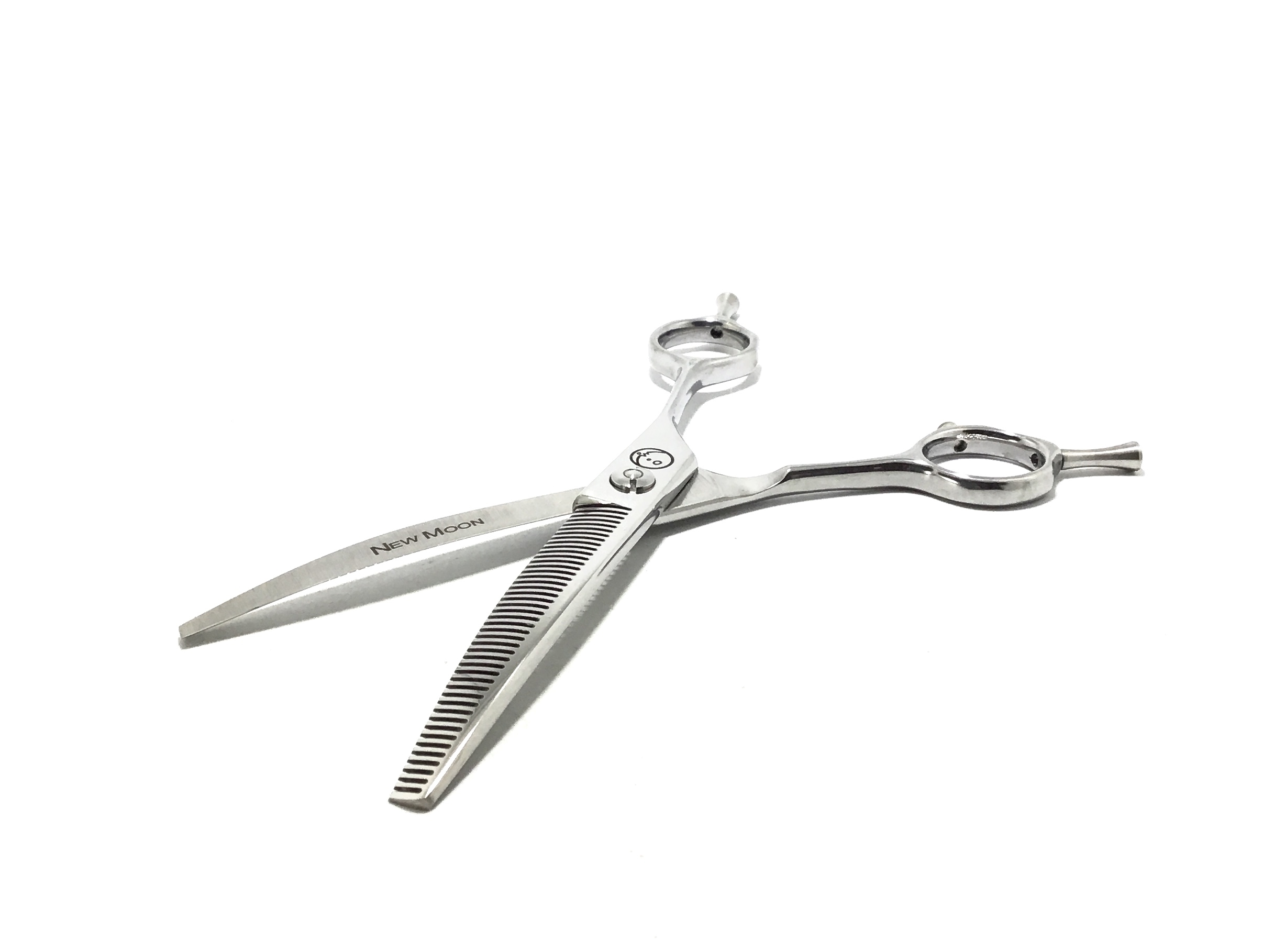 Bob様新AOURE MALPENSA 4SEASONSBird's Eye M New Moon Scissors- Performance Art Grooming Scissors by